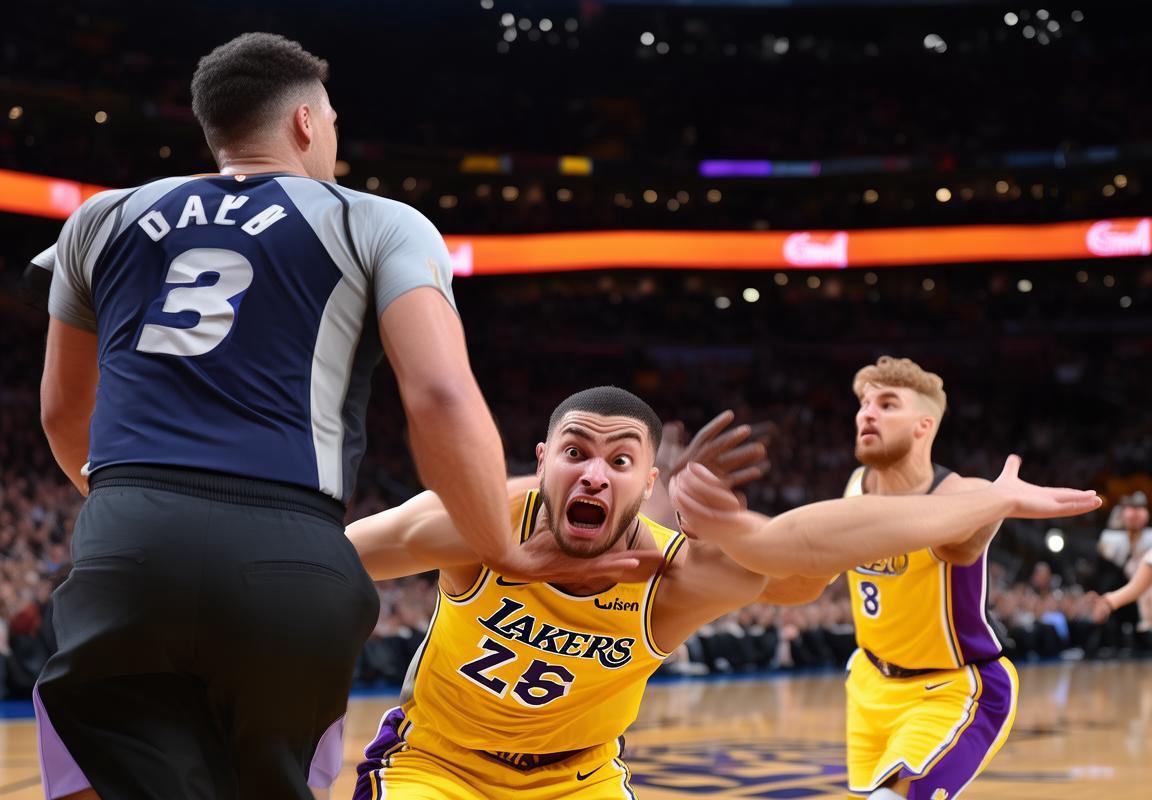 NBA总决赛G5争议瞬间：湖人vs灰熊最后2秒漏吹犯规引热议